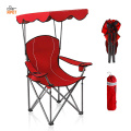 NPOT 2021 best sports chair with canopy  Folding Camping Recliner Support 350 LBS